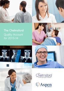 The Chelmsford Quality Account for 2013-14
