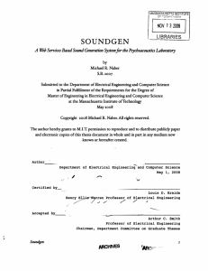 SOUNDGEN NOV  13 2008 LIBRARIES