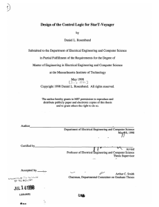 Design  of the Control Logic  for StarT-Voyager