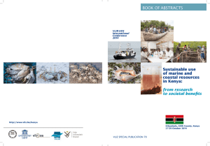 BOOK OF ABSTRACTS from research to societal benefits Sustainable use