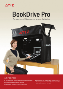 BookDrive Pro Atiz Fast Facts