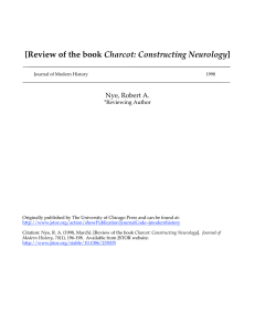 Charcot: Constructing Neurology