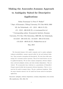 Making the Anscombe-Aumann Approach to Ambiguity Suited for Descriptive Applications