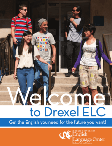 Welcome  to Drexel ELC