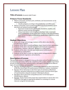 Lesson Plan  Title of Lesson Primary Focus Standards