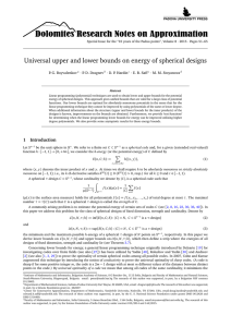 Universal upper and lower bounds on energy of spherical designs