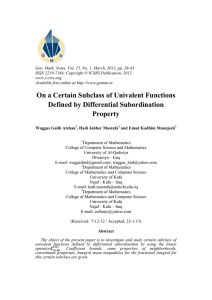 Gen. Math. Notes, Vol. 15, No. 1, March, 2013, pp.... ISSN 2219-7184; Copyright © ICSRS Publication, 2013