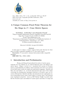 Gen. Math. Notes, Vol. 1, No. 2, December 2010, pp.... ISSN 2219-7184; Copyright °ICSRS Publication, 2010