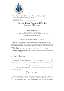 Gen. Math. Notes, Vol. 2, No. 1, January 2011, pp.... Copyright °ICSRS Publication, 2011 www.i-csrs.org