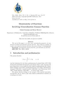 Gen. Math. Notes, Vol. 2, No. 1, January 2011, pp.... ISSN 2219-7184; Copyright °ICSRS Publication, 2011