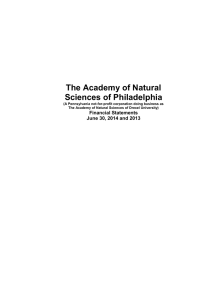 The Academy of Natural Sciences of Philadelphia