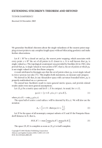 EXTENDING STECHKIN’S THEOREM AND BEYOND