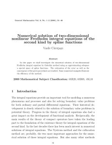 Numerical solution of two-dimensional nonlinear Fredholm integral equations of the