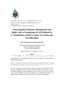 Gen. Math. Notes, Vol. 26, No. 1, January 2015, pp.... ISSN 2219-7184; Copyright © ICSRS Publication, 2015