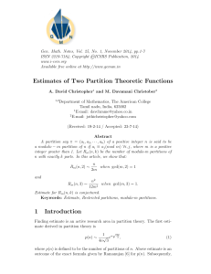 Gen. Math. Notes, Vol. 25, No. 1, November 2014, pp.1-7