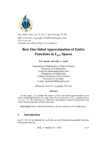 Gen. Math. Notes, Vol. 21, No. 2, April 2014, pp.... ISSN 2219-7184; Copyright © ICSRS Publication, 2014