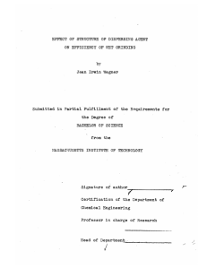 EFFECT  OF  STRUCTURE  OF  DISPERSING ... by Jean  Irwin  Wagner BACHELOR  OF  SCIENCE