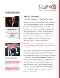 Beyond the Gates from Ken Robinson’s “Creative Schools”