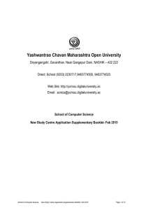 Yashwantrao Chavan Maharashtra Open University