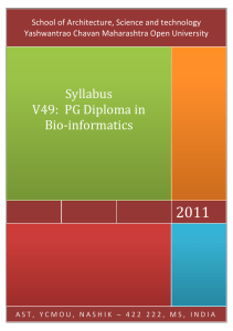 2011  Syllabus V49:  PG Diploma in