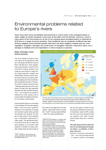 Environmental problems related to Europe’s rivers I LIFE Focus
