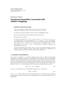 Hindawi Publishing Corporation Abstract and Applied Analysis Volume 2008, Article ID 136592, pages