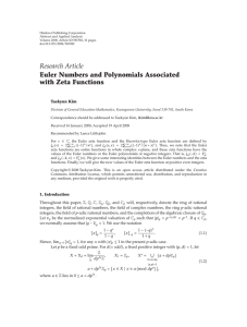 Hindawi Publishing Corporation Abstract and Applied Analysis Volume 2008, Article ID 581582, pages