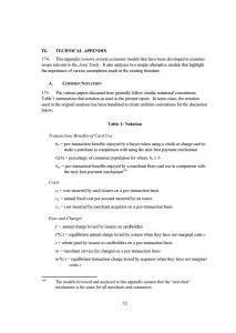 174. This appendix reviews several economic models that have been developed... Joint Study