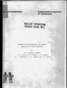 - M.I.T. NUCLEAR  ENGINEERING READING  ROOM