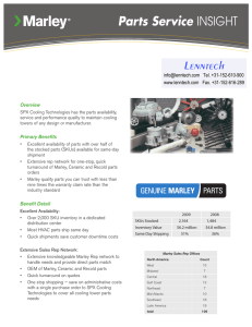 Parts Service Lenntech Overview Tel. +31-152-610-900