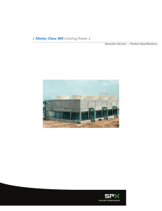 / Marley Class 800  Cooling Tower