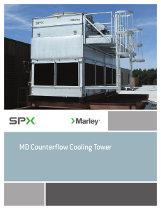 MD Counterflow Cooling Tower