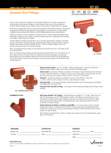 Grooved End Fittings 07.01