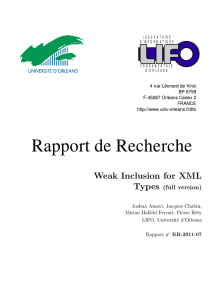 Weak Inclusion for XML Types (full version)
