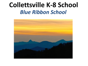 Collettsville K-8 School Blue Ribbon School