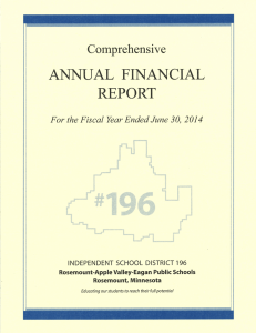 ANNUAL  FINANCIAL REPORT · Comprehensive
