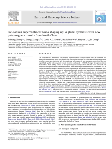 Pre-Rodinia supercontinent Nuna shaping up: A global synthesis with new