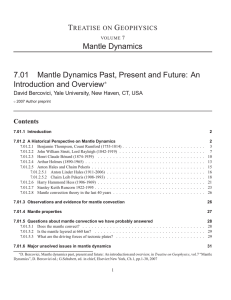 T G Mantle Dynamics 7.01