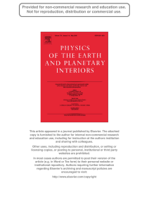 This article appeared in a journal published by Elsevier. The... copy is furnished to the author for internal non-commercial research