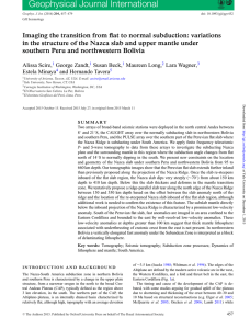 Geophysical Journal International