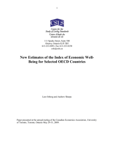 New Estimates of the Index of Economic Well-