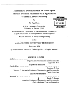 Hierarchical  Decomposition  of  Multi-agent