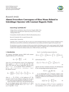 Research Article Almost Everywhere Convergence of Riesz Means Related to