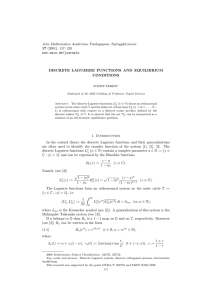 Acta Mathematica Academiae Paedagogicae Ny´ıregyh´ aziensis 17 (2001), 117–120 www.emis.de/journals