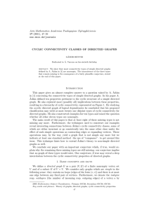 Acta Mathematica Academiae Paedagogicae Ny´ıregyh´ aziensis 17 (2001), 47–59 www.emis.de/journals