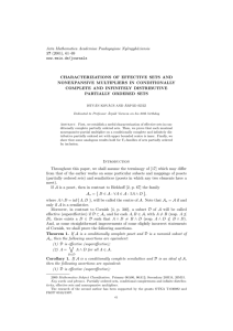 Acta Mathematica Academiae Paedagogicae Ny´ıregyh´ aziensis 17 (2001), 61–69 www.emis.de/journals