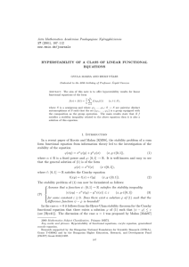 Acta Mathematica Academiae Paedagogicae Ny´ıregyh´ aziensis 17 (2001), 107–112 www.emis.de/journals