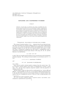 Acta Mathematica Academiae Paedagogicae Ny´ıregyh´ aziensis 18 (2002), 33–51 www.emis.de/journals