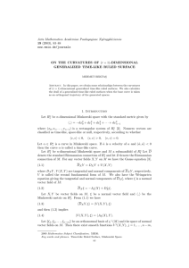 Acta Mathematica Academiae Paedagogicae Ny´ıregyh´ aziensis 19 (2003), 83–88 www.emis.de/journals