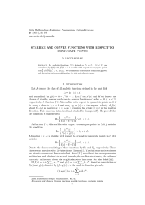 Acta Mathematica Academiae Paedagogicae Ny´ıregyh´aziensis 20 (2004), 31–37 www.emis.de/journals
